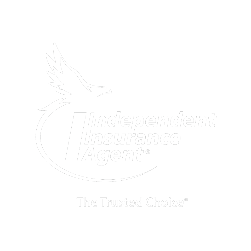 Independent Insurance Agent Trusted Choice logo in white.